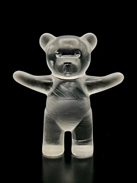 Lego Belville Bear Minifigure Factory Prototype Test Mold Trans Clear Misprint