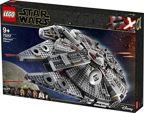 LEGO Star Wars Millennium Falcon TM 75257 Toy Bricks Spaceship Sci-fi Movie