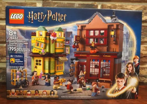 LEGO Harry Potter 76452 Quality Quidditch Supplies & Ice Cream Parlour Brand New