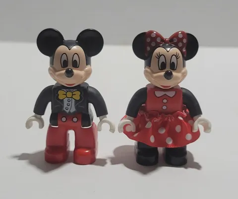 Lego Duplo Mickey & Minnie Mouse Figures 