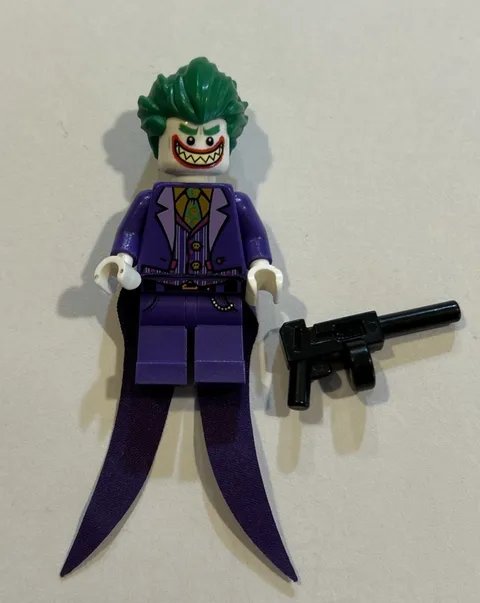 LEGO Minifigure Batman Movie Joker Long Tails & Tommy Gun - 70908