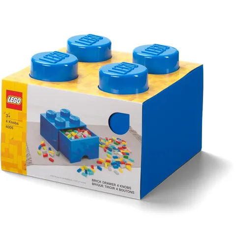 LEGO Storage Products: 40051731 4-Stud Brick Drawer Blue NEW