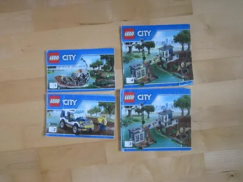 Lego City 60069 Part 1-4 Part 1-4 Instructions Instruction