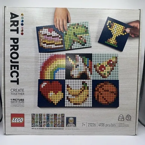 LEGO Art Project Create Together 21226 New Sealed Retired 4138 Pieces
