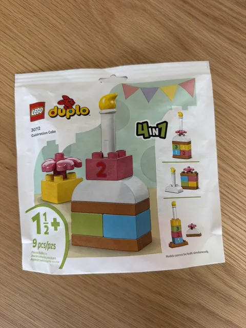 LEGO Duplo My First Celebration Cake Paper Bag 30712 (SEALED)