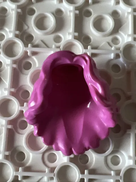 LEGO 23187 Dark Pink Minifigure, Hair Female Mid-Length Wavy