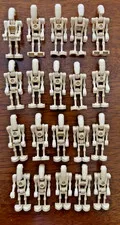 LEGO Star Wars Lot of 20 Battle Droid Minifigures Lot tan great condition