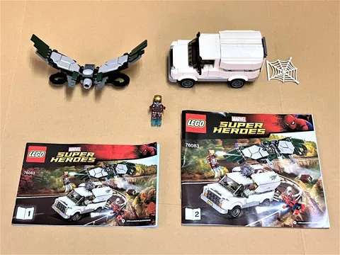 LEGO 76083 Super Heroes Beware of Vulture Set with 2 Instruction Books