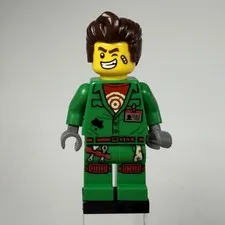 LEGO Douglas Elton El Fuego Minifigure Hidden Side NEW (hs005)