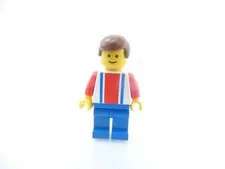 Soccer Player Red, White, and blue #7 LEGO Minifigure 3409