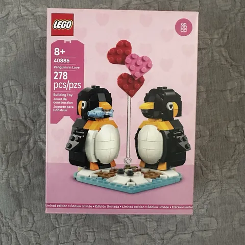LEGO 40886 Penguins in Love Limited Edition Valentine Set New Sealed 278 Pieces