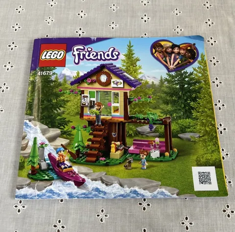 LEGO 41679 Friends Forest House Manual Instruction Book Only