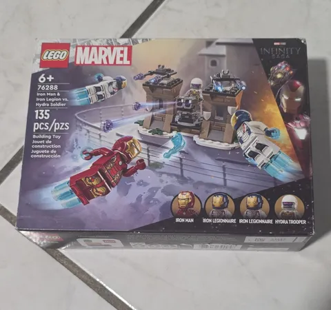 LEGO Marvel 76288 Iron Man & Iron Legion Vs. Hydra Soldier 135 pcs Age 6+