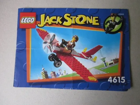 Lego Building Instructions Instruction Jack Stone 4615