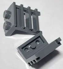 LEGO® 4175 Ladder 1 1/2 x 2 x 2 Dark Bluish Gray Quantity of 2 pieces