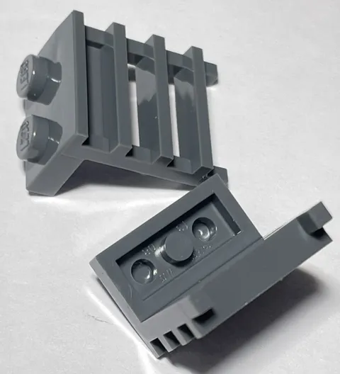 LEGO® 4175 Ladder 1 1/2 x 2 x 2 Dark Bluish Gray Quantity of 2 pieces