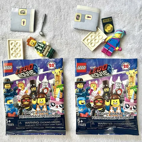 LEGO MOVIE 2 Minifigure 71023 - Flashback Lucy /Golfin' President Minifigure CMF