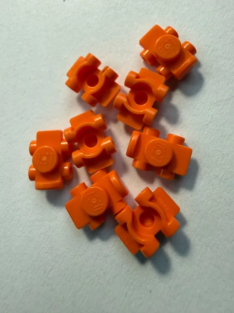 LEGO-NEW-#11253-ORANGE-ROLLER SKATE-5 PIECES