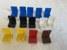 Lot of 14 Lego Utensil Seat Chair 2x2 #73