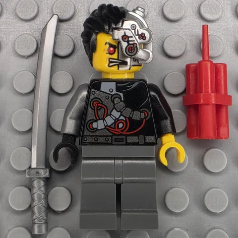 Lego Ninjago Minifigure NJO0088 Cyrus Borg OverBorg Rebooted