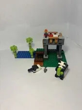 LEGO Minecraft 21158 The Panda Nursery INCOMPLETE No Minifigures Parts Lot