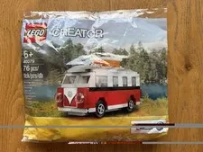 LEGO Creator: Mini VW T1 Camper Van 40079 New Sealed Retired Promotional