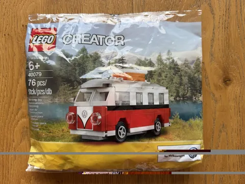 LEGO Creator: Mini VW T1 Camper Van 40079 New Sealed Retired Promotional