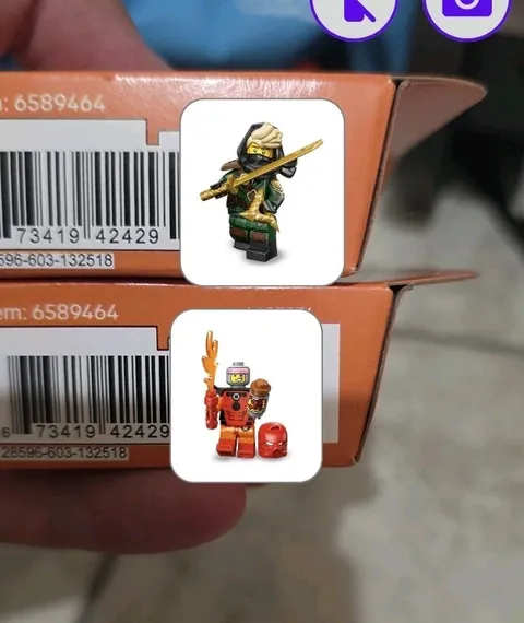 NEW LEGO CMF Series 29 1 x Set Of Bionicle Toa Tahu and Mysterious Ronin Lloyd