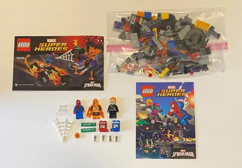 Lego 76058 Spider-Man Ghost Rider Team-up One sub 2016 sh0267 sh0268 sh0038