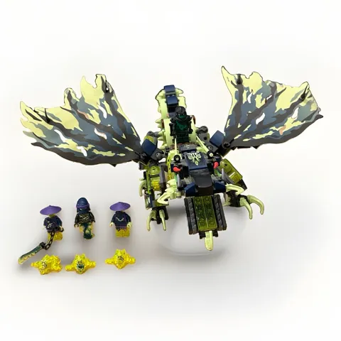 LEGO NINJAGO: Attack of the Morro Dragon (70736) Rare Possessed Lloyd Incomplete