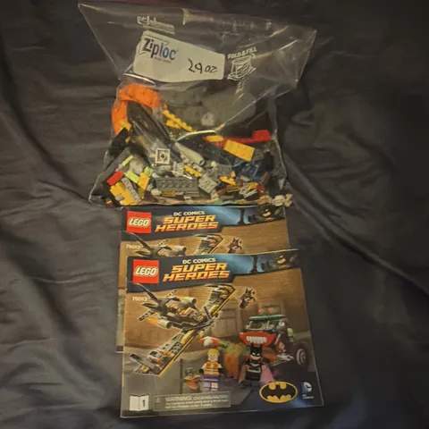 LEGO DC Comics Super Heroes 76013 Batman Joker Steam Roller incomplete 