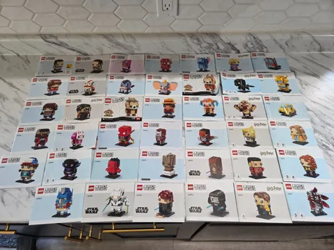 Lego BrickHeadz Manuals Lot Of 41