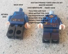 LEGO Minifigure Dr. Strange Torso and Leg Set Master Wizard