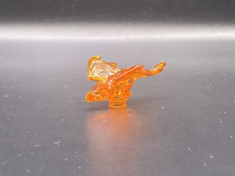 LEGO  Baby Dragon (Ninjago) with Spread Wings Trans Orange Creature Animal