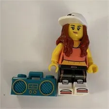 LEGO CMF Series 20 Fitness Instructor Minifigure Boombox breakdancer 71027