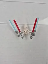 Lego General Grievous sw0134 7255 Mini Figure Star Wars Missing Parts Lightsaber