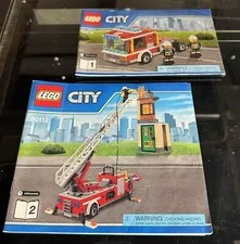 Lego City Fire Helicopter Manuals For Set 60010 NO BRICKS