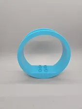 Lego Duplo Azure Blue Hoop Ring Stand 3 X 8 X 6 1/2 Playground Park House Part