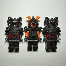 LEGO NINJAGO Minifigures LOT Vermillion Warrior The hands of time