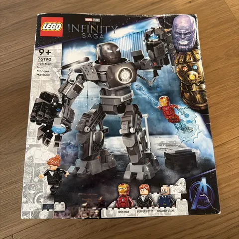Lego Marvel Infinity Saga 76190 IRON MAN: IRON MONGER MAYHEM SET NEW Sealed