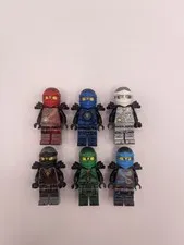 Lego Ninjago Hands of Time Minifigure Lot RARE 2017 Kai Lloyd Nya Cole Zane Jay