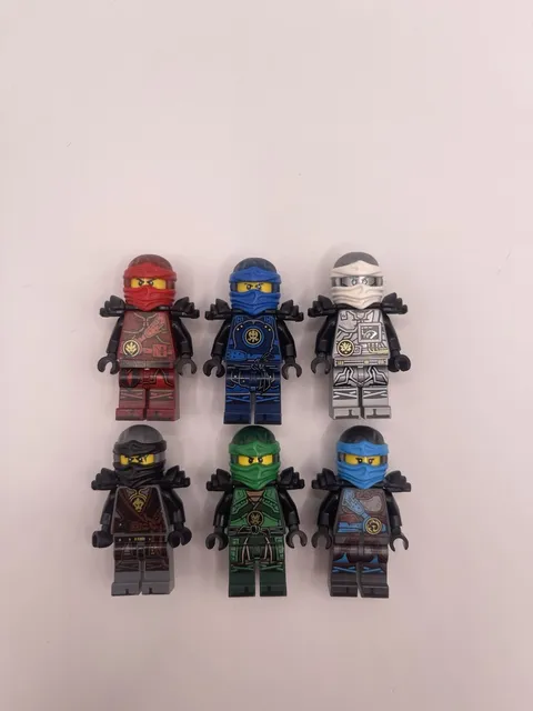 Lego Ninjago Hands of Time Minifigure Lot RARE 2017 Kai Lloyd Nya Cole Zane Jay
