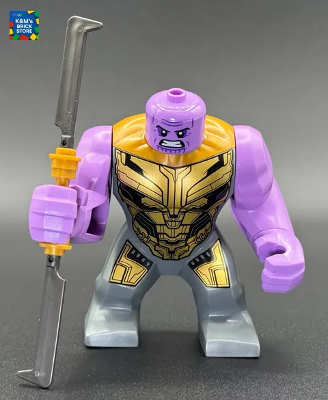 LEGO Thanos Large Figure Minifig sh0896 Marvel 76323 Set Exclusive
