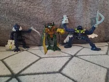 LEGO Bionicle McDonalds Happy Meal Toys Lot 3 Figures 2006