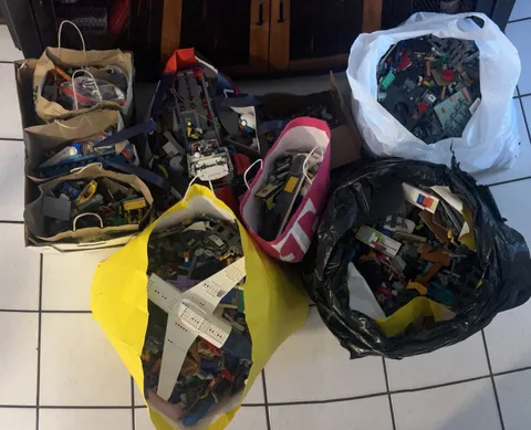 157 Ibs of Genuine LEGO Bulk Lot - 100% Authentic - Includes Minifigures & More