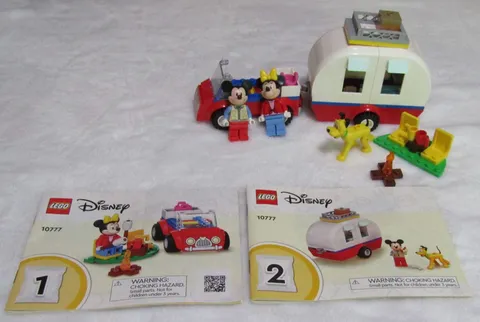 LEGO Disney 10777 Mickey and Friends Mickey & Minnie's Camping Trip Missing 5 Pc
