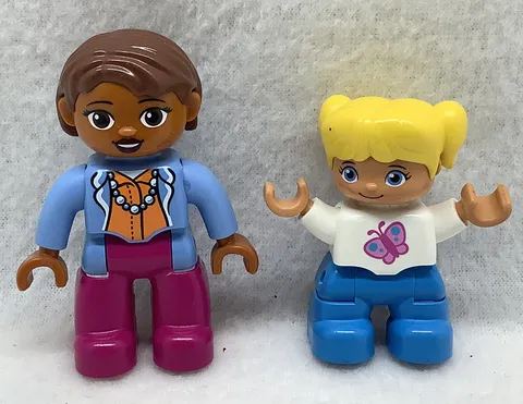 LEGO Duplo Child Girl And Adult Woman Figure’s