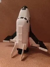 LEGO City Space #60078 Utility Shuttle: Vehicle Complete, 1 Minifig w/ Satellite