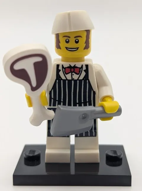 Lego BUTCHER Collectible Minifigure Series 6 8827 col06-14 col094