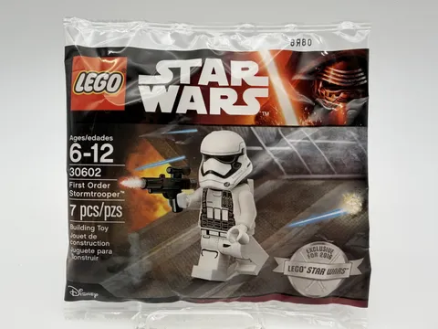 LEGO 30602 STARWARS First Order Stormtrooper Polybag Minifigure -New and Sealed!
